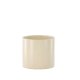 VENTURE DESIGN Sane potte, rund - beige/sorte prikker stentj (11x11x10)
