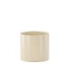 VENTURE DESIGN Sane potte, rund - beige/sorte prikker stentj (11x11x10)