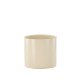 VENTURE DESIGN Sane potte, rund - beige/sorte prikker stentj (11x11x10)