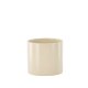VENTURE DESIGN Sane potte, rund - beige/sorte prikker stentj (11x11x10)