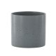 VENTURE DESIGN Sane potte, rund - mrkegr/sorte prikker stentj (18x18x17)
