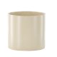 VENTURE DESIGN Sane potte, rund - beige/sorte prikker stentj (18x18x17)