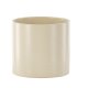 VENTURE DESIGN Sane potte, rund - beige/sorte prikker stentj (18x18x17)