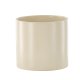 VENTURE DESIGN Sane potte, rund - beige/sorte prikker stentj (18x18x17)