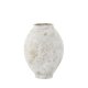 VENTURE DESIGN Globe vase, rund - beige/brun keramik (8x18x22H)