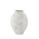VENTURE DESIGN Globe vase, rund - beige/brun keramik (8x18x22H)