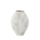 VENTURE DESIGN Globe vase, rund - beige/brun keramik (8x18x22H)