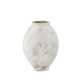 VENTURE DESIGN Globe vase, rund - beige/brun keramik (8x18x22H)