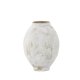 VENTURE DESIGN Globe vase, rund - beige/brun keramik (8x18x22H)
