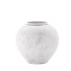 VENTURE DESIGN Globe vase, rund - beige/brun keramik (14x25x23H)