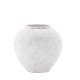 VENTURE DESIGN Globe vase, rund - beige/brun keramik (14x25x23H)