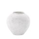 VENTURE DESIGN Globe vase, rund - beige/brun keramik (14x25x23H)