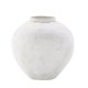 VENTURE DESIGN Globe vase, rund - beige/brun keramik (13x28x29H)
