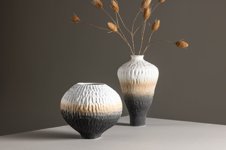 VENTURE DESIGN rudevase - multifarvet keramik (24x21H)