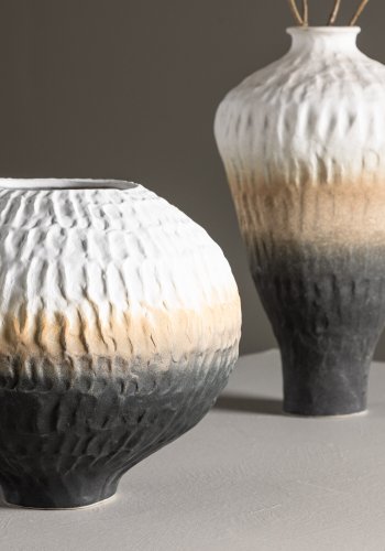 VENTURE DESIGN rudevase - multifarvet keramik (24x21H)