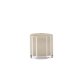 VENTURE DESIGN Glora lysestage, rund - beige glas (8x8H)