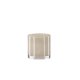 VENTURE DESIGN Glora lysestage, rund - beige glas (8x8H)