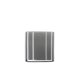 VENTURE DESIGN Glora lysestage, rund - lysegr glas (10x10H)