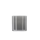 VENTURE DESIGN Glora lysestage, rund - lysegr glas (10x10H)