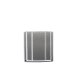 VENTURE DESIGN Glora lysestage, rund - lysegr glas (10x10H)