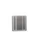 VENTURE DESIGN Glora lysestage, rund - lysegr glas (10x10H)