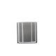 VENTURE DESIGN Glora lysestage, rund - lysegr glas (10x10H)