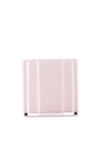 VENTURE DESIGN Glora lysestage, rund - lyserd glas (10x10H)