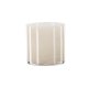 VENTURE DESIGN Glora lysestage, rund - beige glas (12x12H)