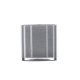 VENTURE DESIGN Glora lysestage, rund - lysegr glas (12x12H)