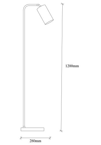 LUMI Terni gulvlampe -584TTM1517