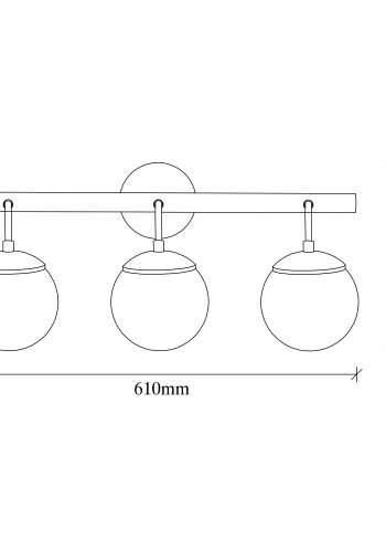 LUMI Toledo vglampe -584TTM1950