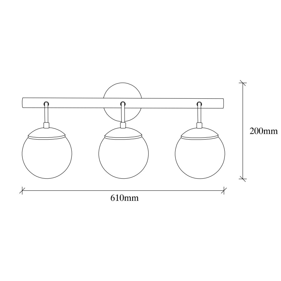 LUMI Toledo vglampe -584TTM1950