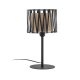TK Harmony bordlampe - natur jute og sort metal