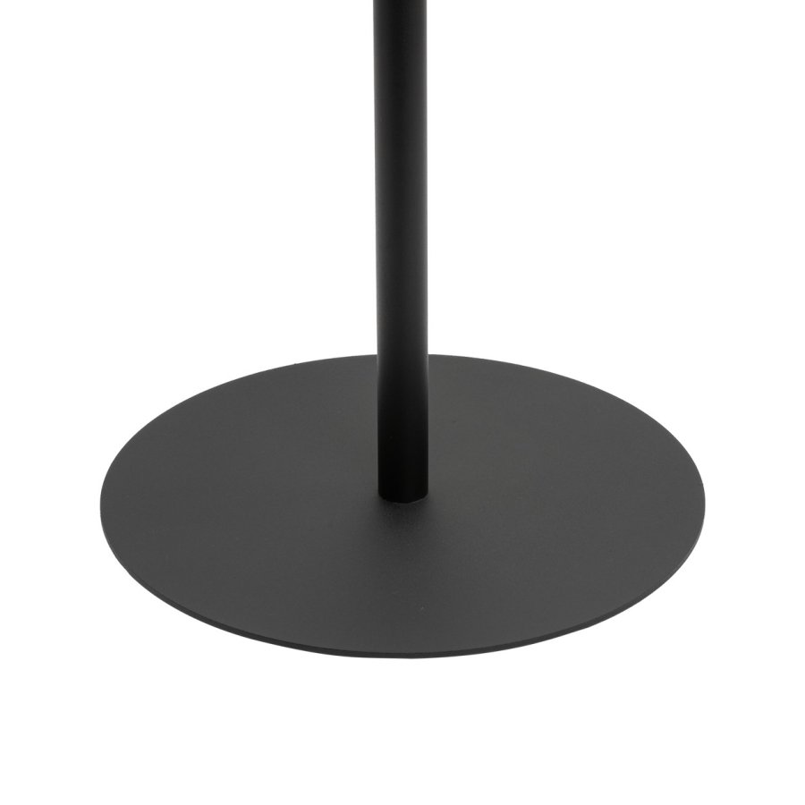 TK Harmony gulvlampe - natur jute og sort metal