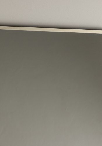 VENTURE DESIGN Orlando gulvspejl, rektangulr - spejlglas og beige aluminium (55x195)