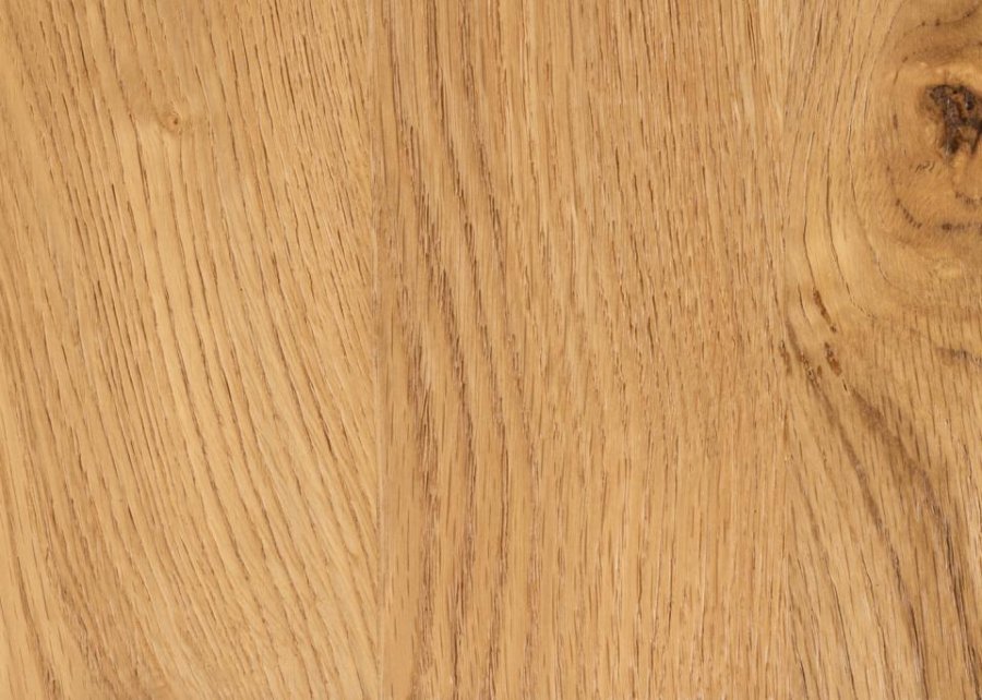 ACT NORDIC Peru spisebord, rektangulr - natur vild eg melamin og sort stl (120x80)