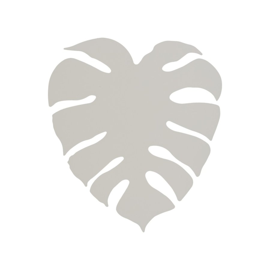 TK Monstera vglampe - beige metal