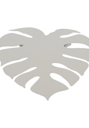 TK Monstera vglampe - beige metal