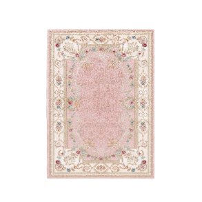 TEPPI ELS1800 Hall gulvtppe, m. mnster, rektangulr - multifarvet fljl stof (80x150)