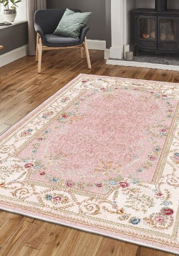 TEPPI Els1800 gulvtppe, rektangulr - multifarvet fljl stof (180x280)