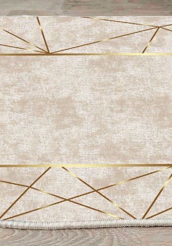 TEPPI ELS2400 gulvtppe, m. mnster, rektangulr - multifarvet fljl stof (160x230)