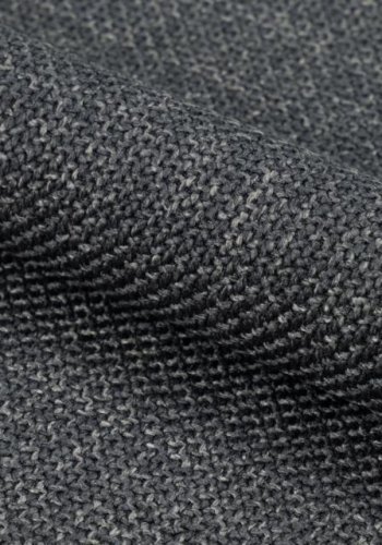 ACT NORDIC Laura spisebordsstol, m. armln og drejefunktion - mrkegr stof og sort stl