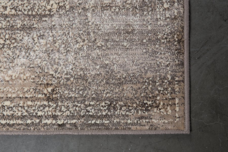 DUTCHBONE Robust gulvtppe, rektangulr - brun bomuld, polyester, viskose (170X240)