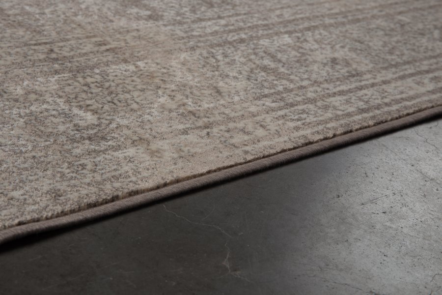 DUTCHBONE Robust gulvtppe, rektangulr - brun bomuld, polyester, viskose (170X240)