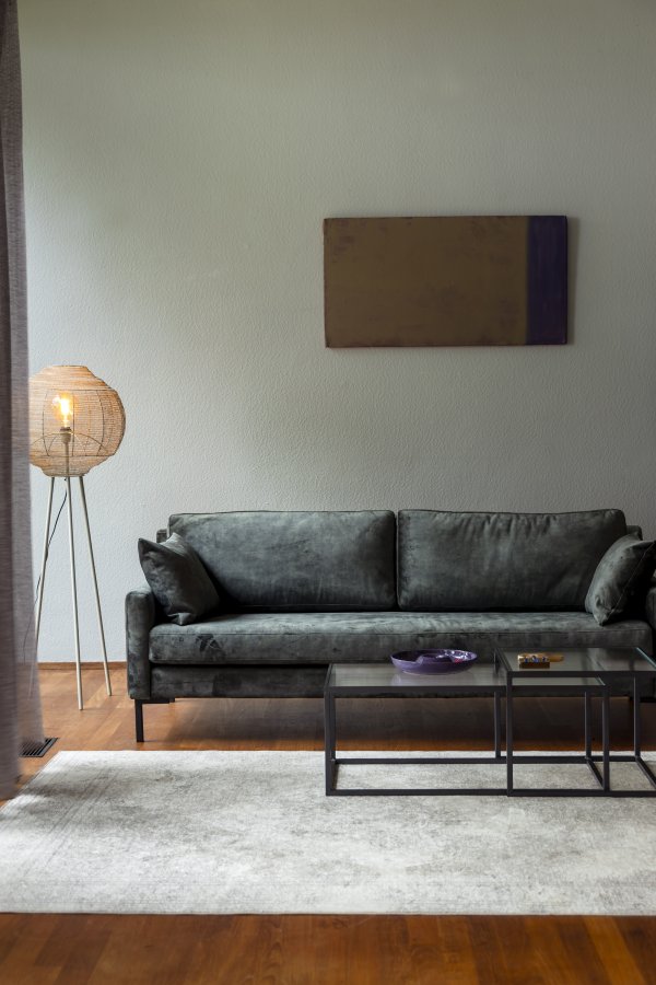 DUTCHBONE Robust gulvtppe, rektangulr - brun bomuld, polyester, viskose (170X240)