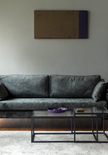 DUTCHBONE Robust gulvtppe, rektangulr - brun bomuld, polyester, viskose (170X240)