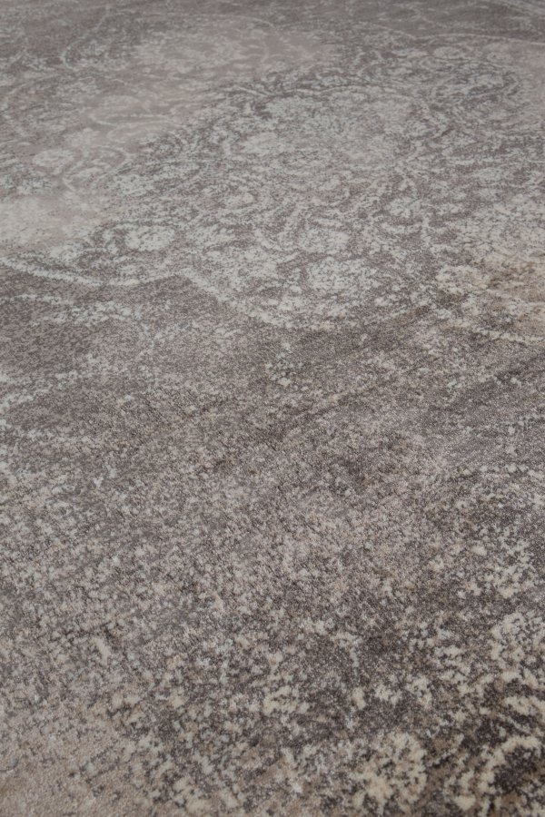 DUTCHBONE Robust gulvtppe, rektangulr - brun bomuld, polyester, viskose (200X300)