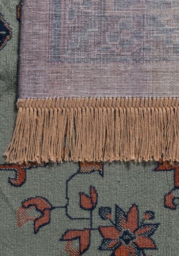 WHITE LABEL LIVING Raz gulvtppe, rektangulr - grn og multifarvet viskose (160x230)