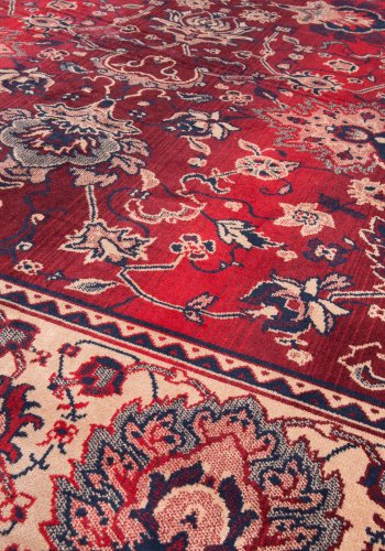 DUTCHBONE Bud gulvppe, rektangulr - rd akryl, bomuld, polyester, rayon (170X240)