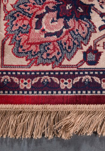 DUTCHBONE Bud gulvppe, rektangulr - rd akryl, bomuld, polyester, rayon (170X240)